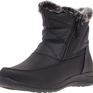 NIB Women's TOTES Dalia/Fauna  Insulated Waterproof Mid Snow Winter Boots size 6